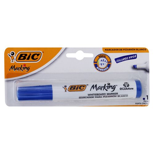 Marcador Para Pizarron Bic Color Azul B1