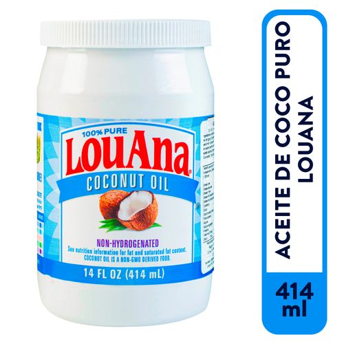 Aceite De Coco Puro Louana - 414ml