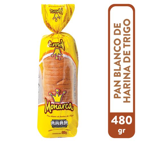 Pan Monarca Sandwich Blanco 480 g