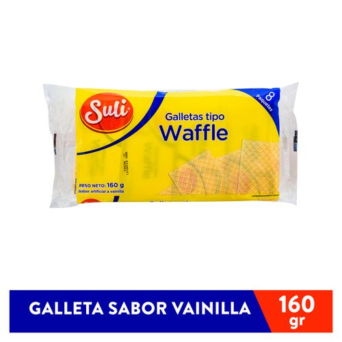 Galleta Waffle Vainilla Suli 1- 60 g