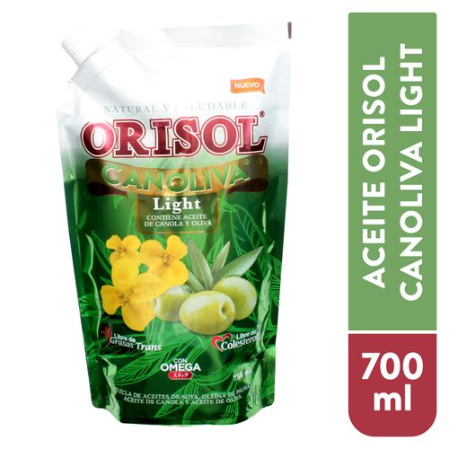 Aceite Orisol Canoliva Light Pet -750 ml