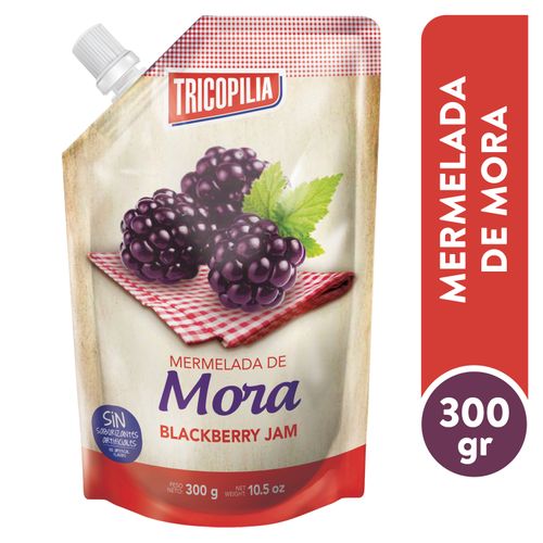 Mermelada Tricopilia Mora Doy Pack - 300 g