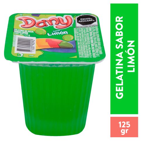 Gelatina Dany Sabor Limón - 125g