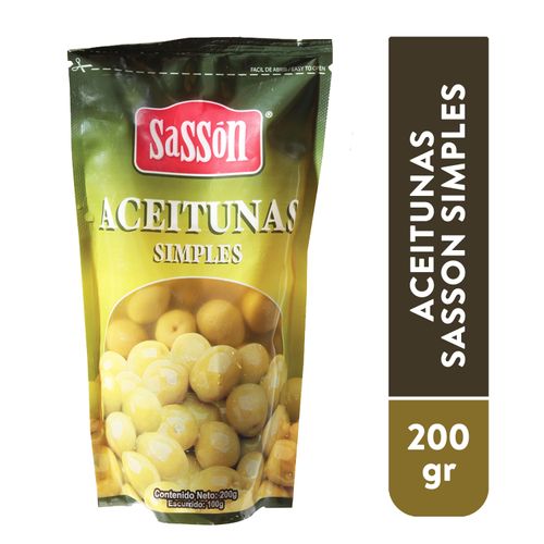 Aceitunas Sasson Simples - 100 g