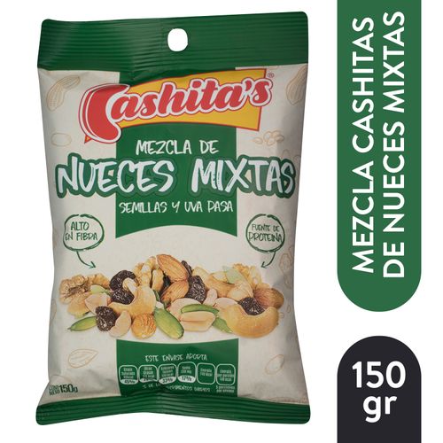 Mezcla Cashitas De Nueces Mixtas - 150 g