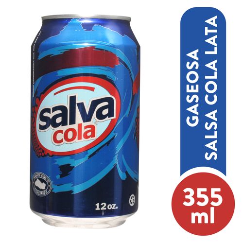 Gaseosa Salva Cola Lata - 355Ml