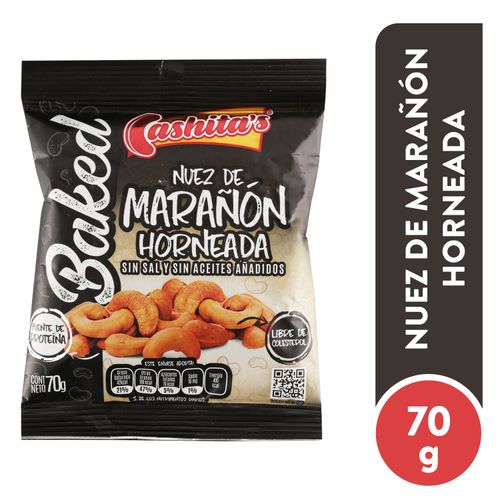 Nuez Cashitas De Marañon Horneada - 70 g