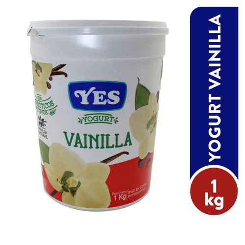 Yogurt Yes Vainilla Natural - 1000 g
