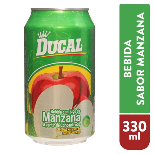 Bebida Ducal Manzana Lata 330 ml