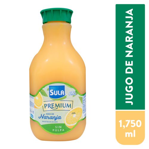 Jugo Naranja Sula Select sin  Pulpa - 1750 ml