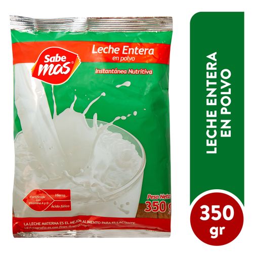 Leche Sabemas Entera Polvo - 350 g