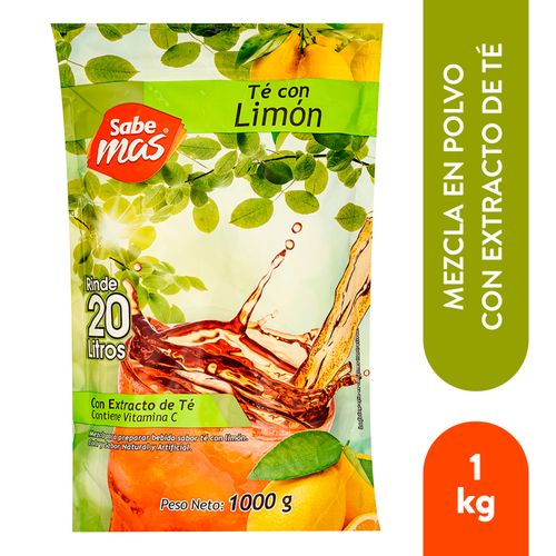 Mezcla Para Bebida Sabemas Sabor Limón - 1000 g