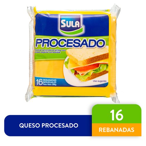 Alimento Vegano Sula, Empaque de 16 Rebanadas - 288 g