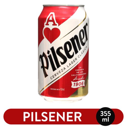 Cerveza Pilsener Lata  355 Ml