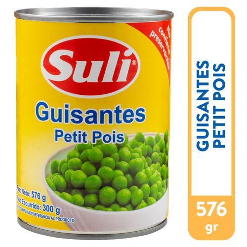 Guisantes Suli Petit Pois - 576 g