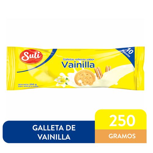 Galleta Rellena De Vainilla Suli - 250 g