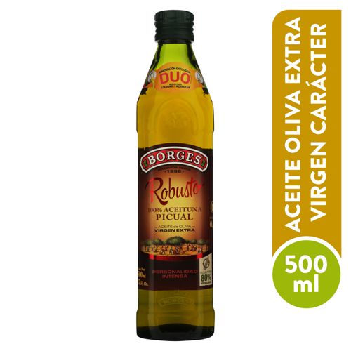 Aceite Borges Oliva Extra Virgen Carácter - 500 ml