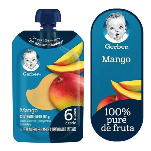 Colado Gerber Natural Sabor Pera - 100 g