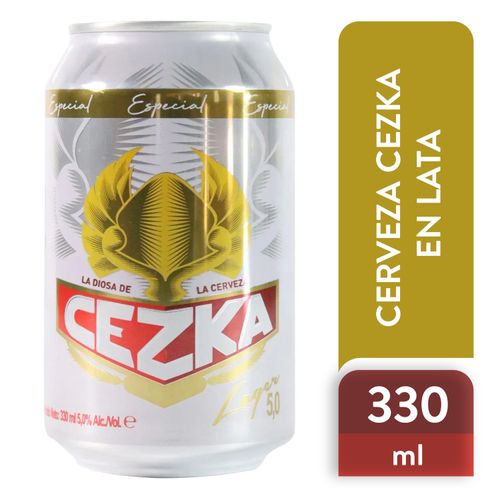 Cerveza Cezka Lager 5.0 Alcohol - 330 ml