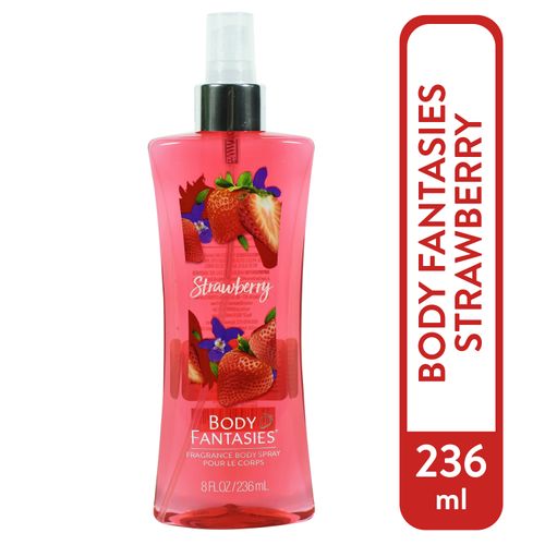 Spray Body Fantasies Strawberry - 236 ml