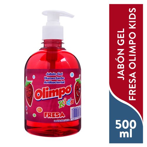 Jabón Líquido Olimpo Kids Fresa Ex - 500 ml