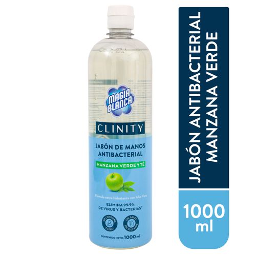 Jabón Magia Blanca, Antibacterial Manzana -500 ml