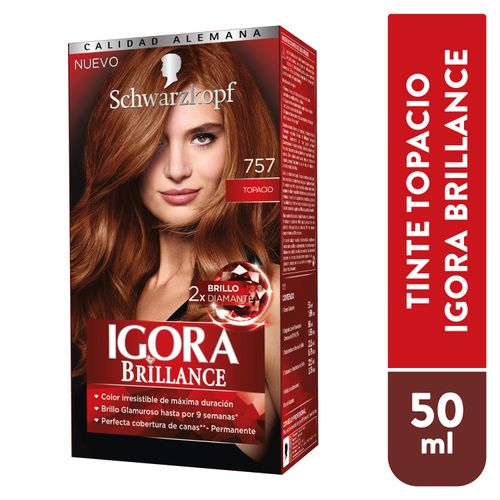 Tinte Igora Brillance Topacio N757 145 ml