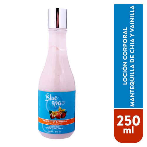 Loción Humectante Blue Spa Vanilla Body Lotion 250 ml