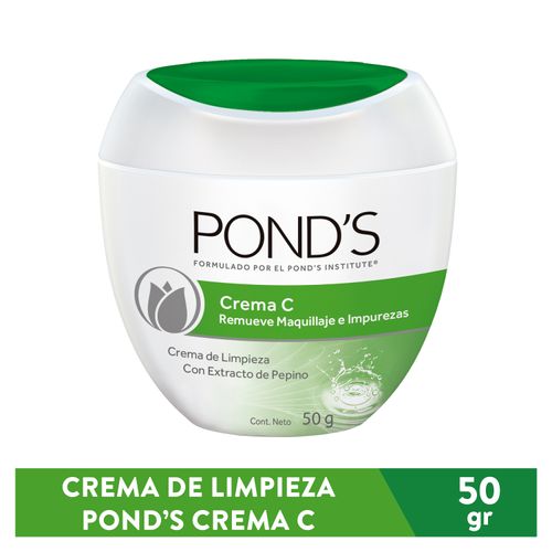 Crema Facial Pond's Pepino Remueve Maquillaje E impuresas - 50 g