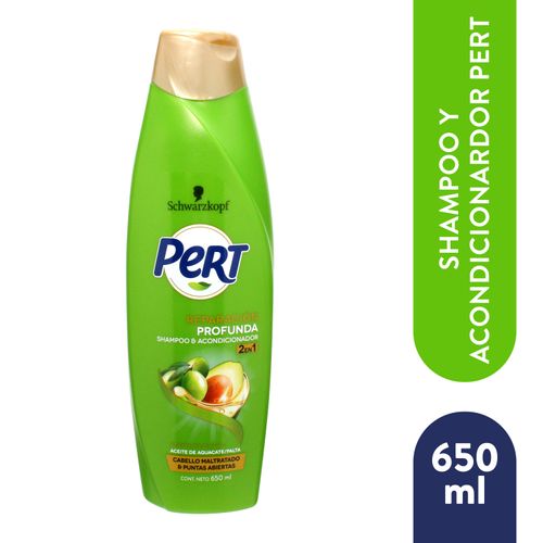 Shampoo Pert Aceite De Oliva 2 En1 - 650 ml