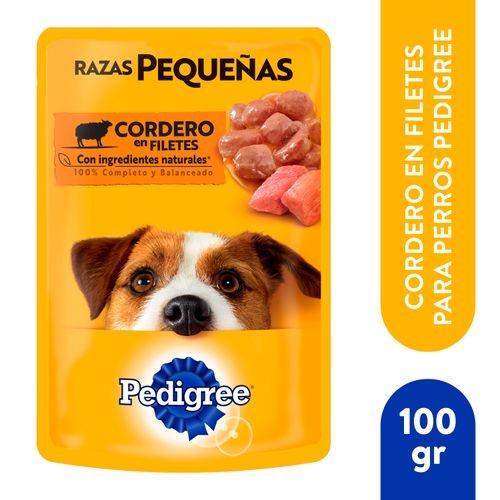 Alimento Humedo Perro Pedigree Raza Pequeña Cordero - 100 g