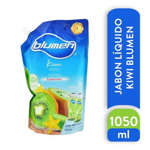 Jabón Líquido Blumen Kiwi Starfruit - 1050 ml