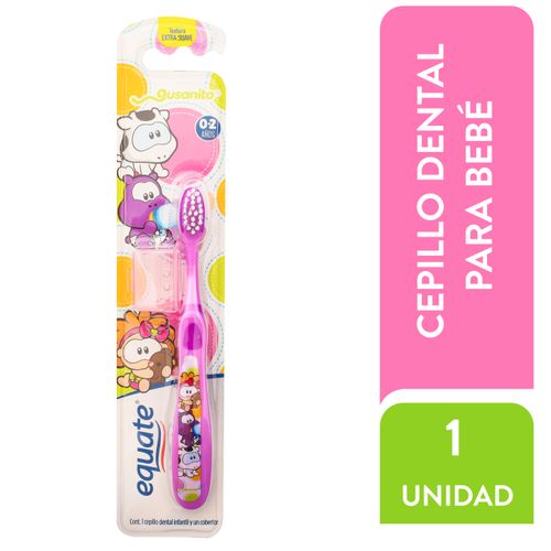 Cepillo Dental Equate Gusanito Para Bebé - 1 Unidad