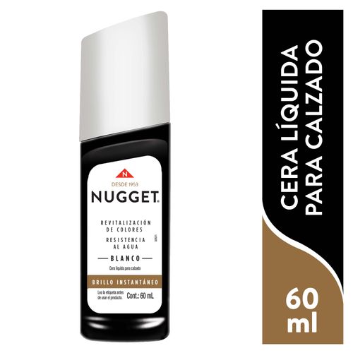 Betún Nugget Líquido Blanco - 60 ml