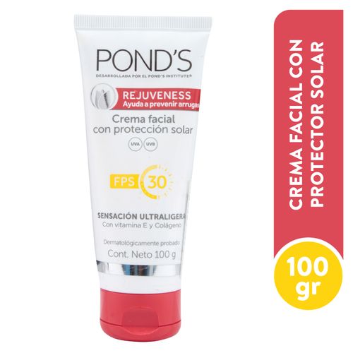 Crema Facial Pond's Rejuveness Fps30 - 100 g