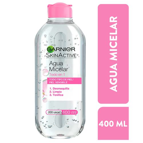 Agua Micelar Garnier Todo En 1-  400 ml