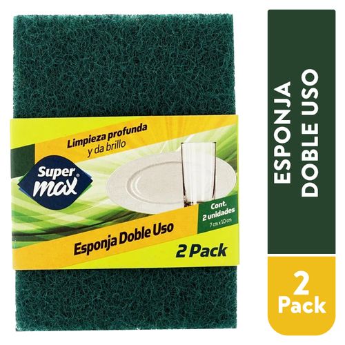 Esponja Supermax Du Cuadrada 2U