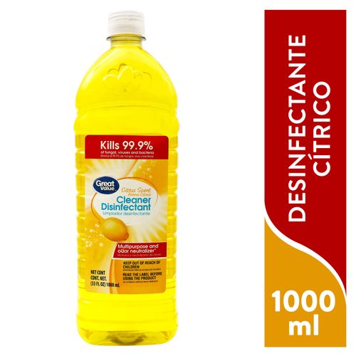 Desinfectante Great Value Citrico 1L