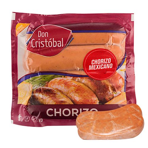 Chorizo Don Cristobal Mexicano Picante - Precio Indicado Por Libra (454 g)