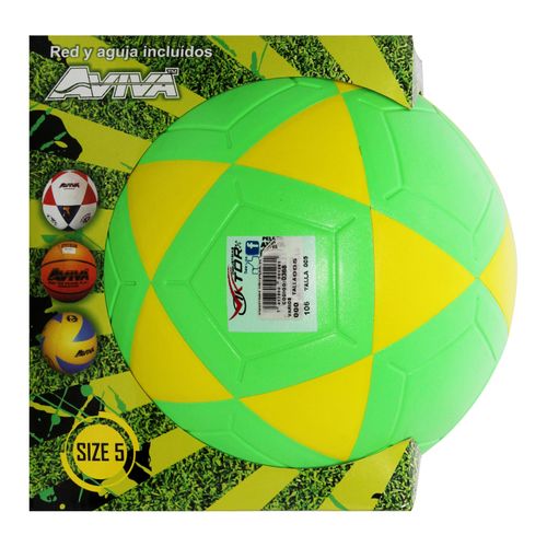 Pelota Futbol De Cuero Aviva 5