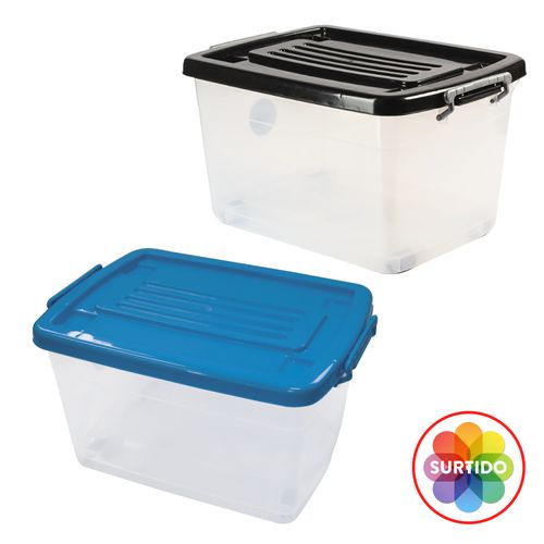 Caja Org Uchosa Home Pro Colores 45 L