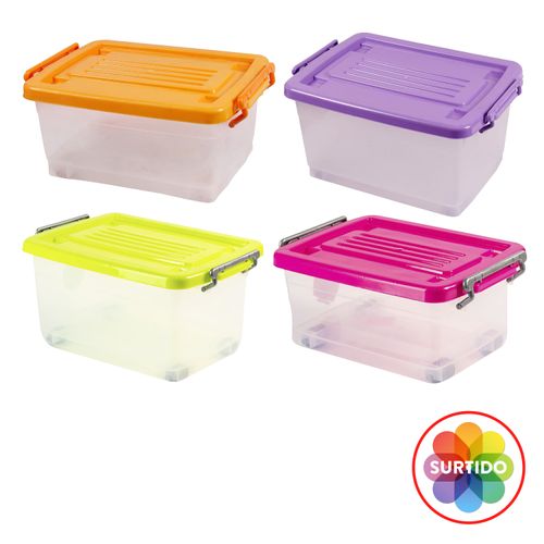 Caja Org Uchosa 10L Surtido Colores