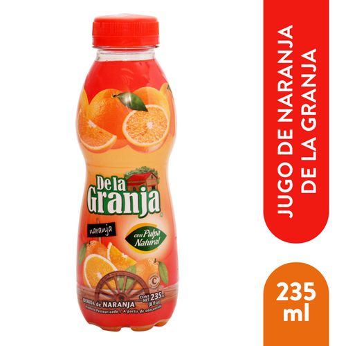 Jugo De La Granja De Naranja Con Pulpa - 235 ml