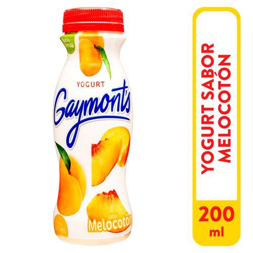 Yogurt Gaymonts Sabor Melocoton 200 ml