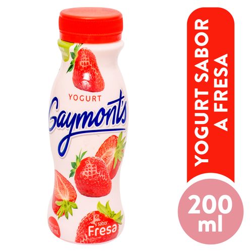 Yogurt Gaymonts Bebible Fresa 200 ml