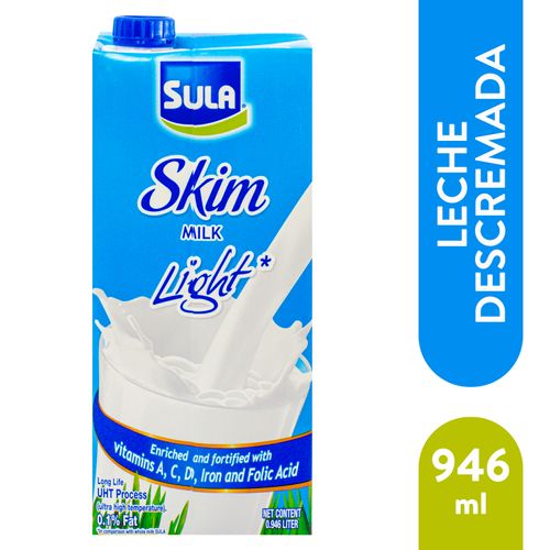 Leche Sula Uht Descremada Litro