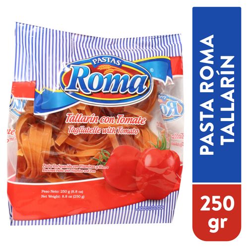 Pasta Roma Tallarin Tomate - 250 g