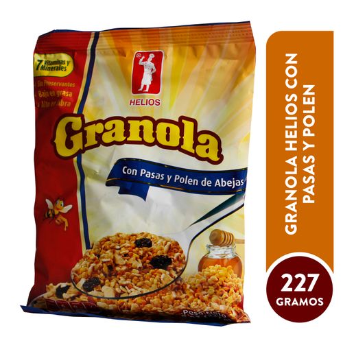 Granola Helios Con Pasas Y Polen - 227 g