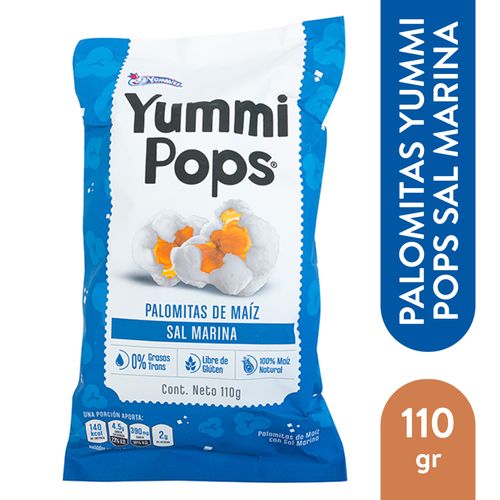 Palomitas Yummies Pops Sal Marina - 110 g