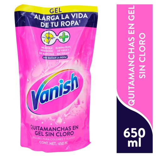 Quitamanchas Vanish Líquido Repuesto  Ropa de Color -650 ml